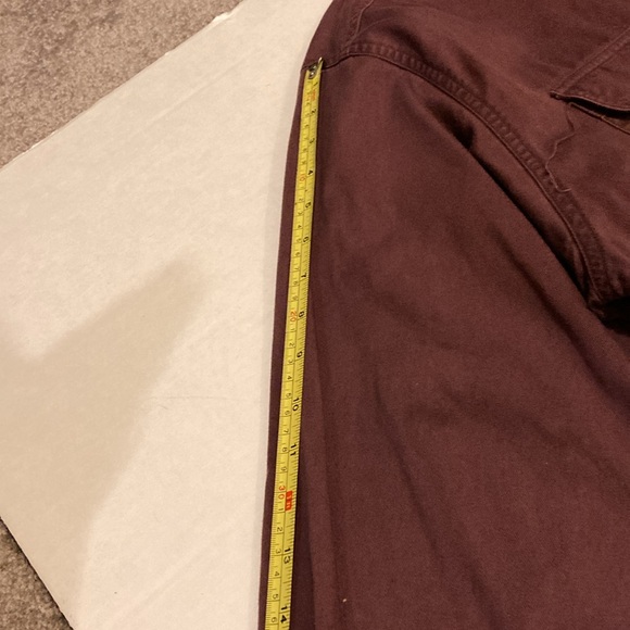 Wrangler Rugged Wear men’s vintage button up corduroy patch shirt - Picture 12 of 13